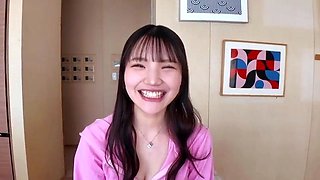 Japanese hotty solo masturbation
