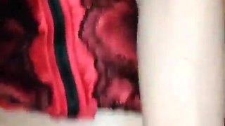 A promiscuous wifey with a thick white bootie rails a faux-cock