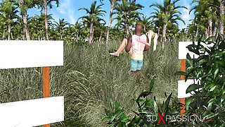 3dxpassion dirt with naughty best girl from 3DXPassion