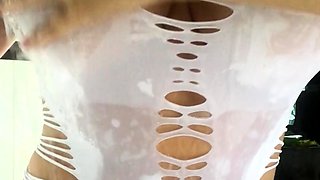 Big boobs milf masturbates with her dildo