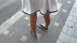 Stranger approached me at Bus Station. He touched me and my panties got wet