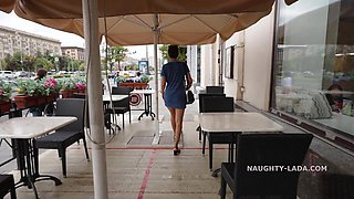 Horny leggy MILF public nudity heart-stopping xxx clip