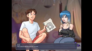 Hot girl gets plowed in 3D animation with her fuckpole