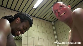 Big Tits Slut In Public Bathroom