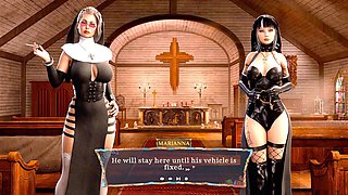 Adult visual novel, lust sisters, the nun