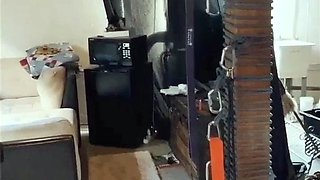 Amateur Webcam Cute Teen Plays Solo with Big Dildo