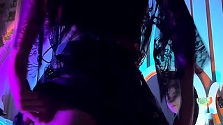 Curly Blonde Teen Records Solo Dildo Masturbation More at