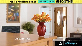 Girlsway - small Alexis Tae’s Pussy Eating pitch makes Bella Rolland squirm in office trib festival