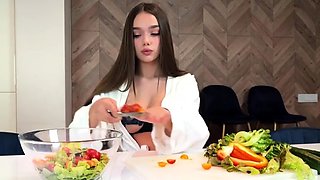 Selti - Pink Dildo in the Kitchen (Naughty in the Kitchen)