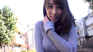 Asian MILF Aya Kisaki teased in public with a remote vibrator