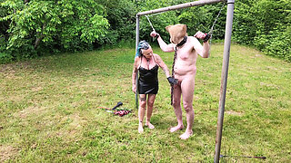 Whipped Naked in Nature