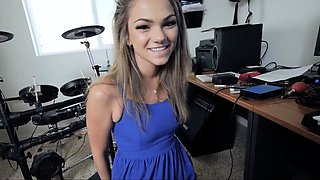 Innocent Teen Athena Faris Gets Surprise From Stepbro
