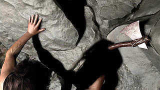 Red Demon Girl Out on a Hunt