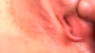 Playing with a Young Brunette's Small