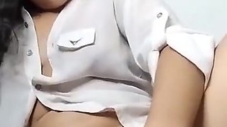 (Long, 9:16) Latina 18+ schoolgirl 18+ Records A Clip For Her English Teacher Her Pussy Lips Are Wet And She Rides Dildo - Sex Cam