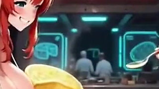 Funny Cook Video, Ai Animation