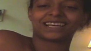 B4 Fat Fuck Oreo Ho Mulatto Cutie Big Natural Tits Sucks White Dick