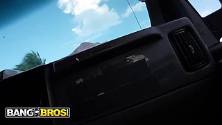 Bangbros - fabi soul’s Big Tits and phat ass steal the demonstrate as nature pounds her on the screw bus
