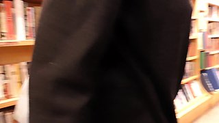 Shy Goth Exhibitionist - Dinner Date And Bookstore Flashing