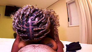 My Breasts Are so Big That His Cock Barely Fits, I Made Him Cum Hot on the Mega Tits