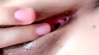 Hot japanese teen enjoys hot sex after pussy toying