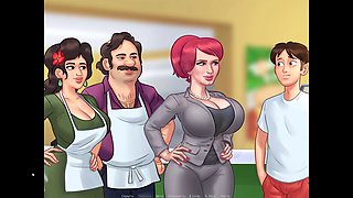 Stepmother, summertime, step sister