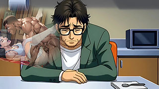 The story of the Cuckold. Sweet Wife Cheated On With Big Black Cock. Hentai. Cartoon