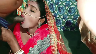 Jamai Babu Ne Sali Ke Sath First Night Manaya Bad Me Khub Ros Pilaya with Audio