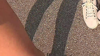 Wetting Jeans Together on a Barefoot Hike