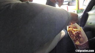 Voluptuous MaryBoberry enjoys intense sensual car stuffing session