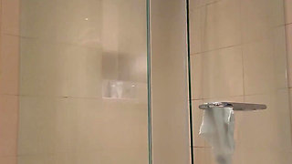 BBW Gets Wet in Shower