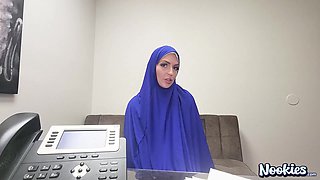 Hijab Girl Pounded Hard and Deep