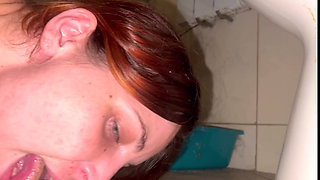 Licking Toilet Till Orgasm