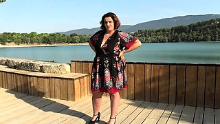 Big assed busty tit fuck and blowjob