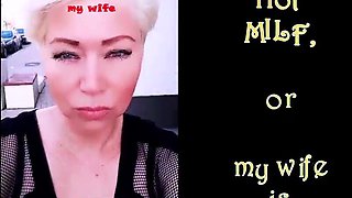 A humble housewife by day and a insatiable, depraved, naughty tart by night - that's the only way a regular real dame should be!