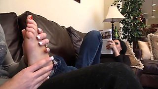 Savor Mia Mckinley's mature blonde allure in a fetish clash