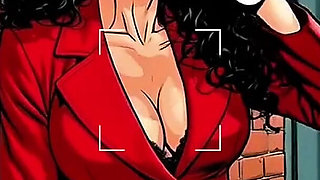 Casting for a 40-year-old Sexy Slut. Cartoon. MILF Black Stockings