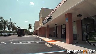 Pervertpi - teenage with cute tits splattered for insurance fraud