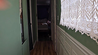 She Battles the Invisible Man