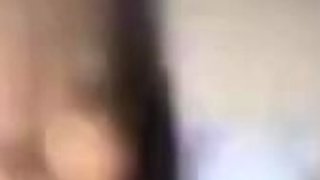 Skinny Asian Girl on a Video Call