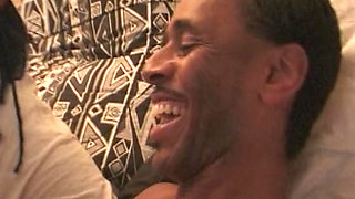 Two Horny Guys Suck Fat Stud's Big Hairy Cock