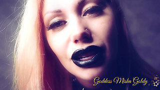 Personal dominant nurse for an old granny with black glossy lips! (Custom)