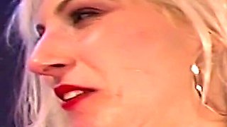 Ggg - Blonde with Hot Tits. Pleases Several Men. Blowjob and Gangbang