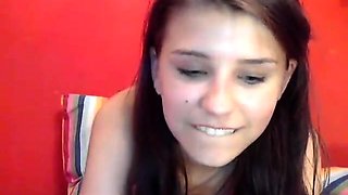 Teen Cute Italian Brunette Solo At