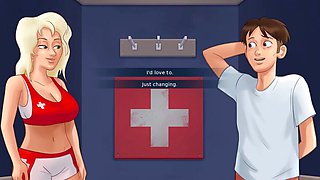 Sexy voiced mom with big boobs and a nice booty