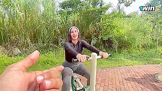 Brazzers yoga, Colombian mummy rocks workout - Jenifer Play, greatest porno HD!