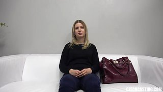 Blonde Goddess Lenka: A Casting Couch Delight