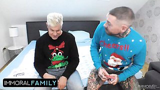 Immoral Family featuring Maddy Black and Pretty Face's big tits movie