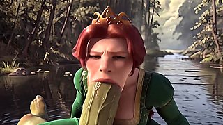 Ever seen a busty fairy princess take ogre shaft?