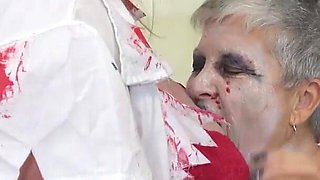 Sex crazed lesbian zombies